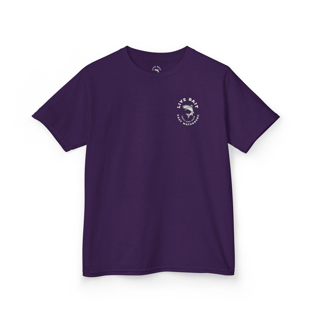 YOUTH Live Bait East Waterboro Heavy Tee