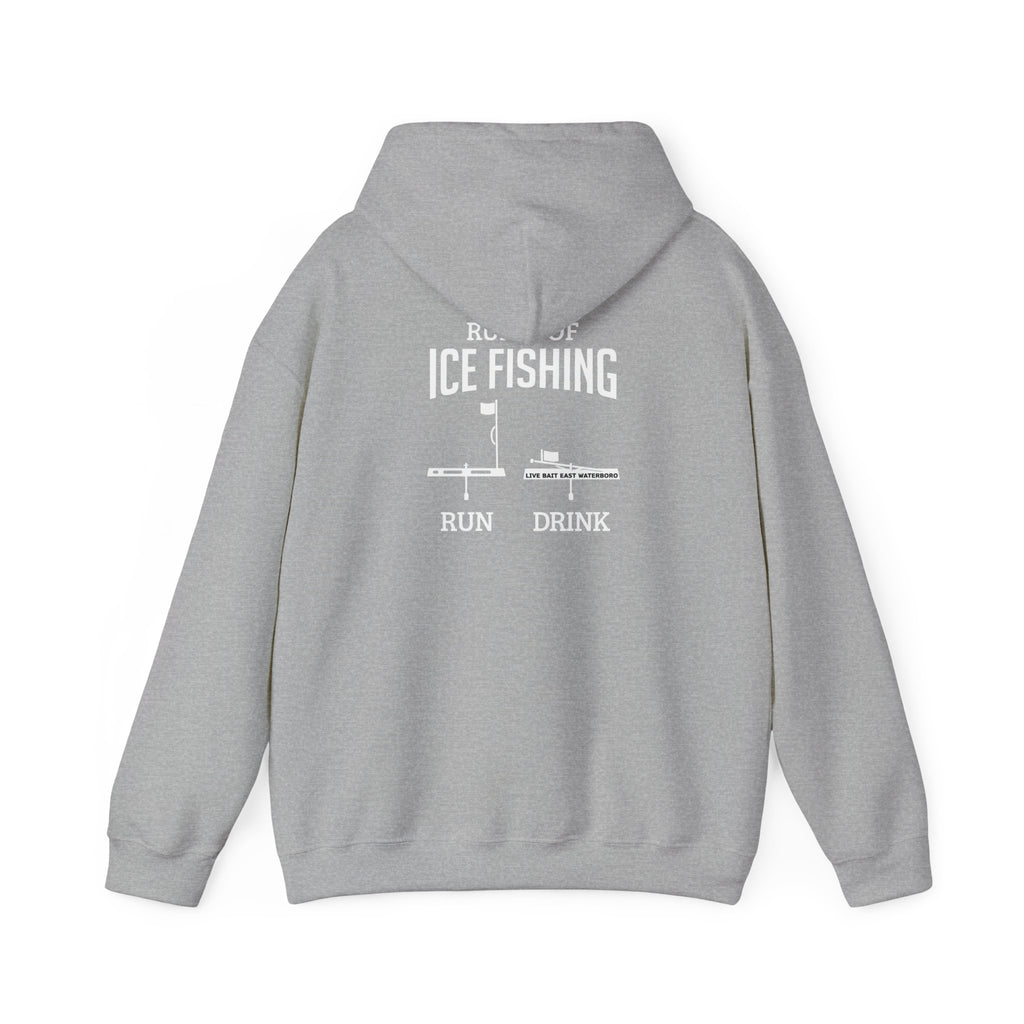 Live Bait East Waterboro "Rules Of Ice Fishing"