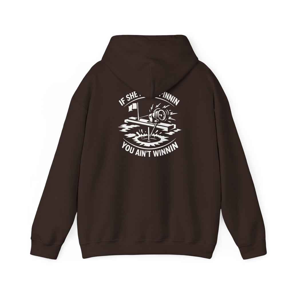 Live Bait East Waterboro “If She Ain’t Spinnin You Ain’t Winnin” Hoodie