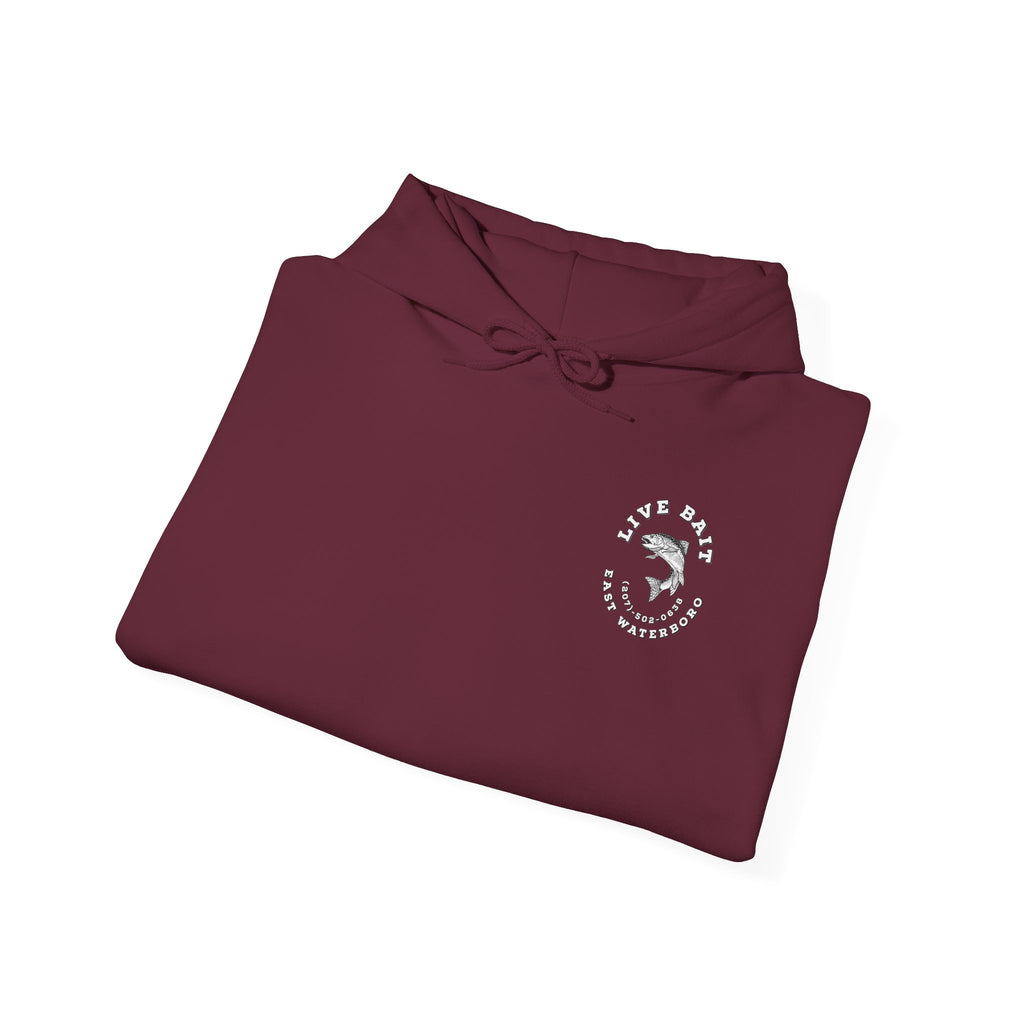 Live Bait East Waterboro Heavy Hoodie