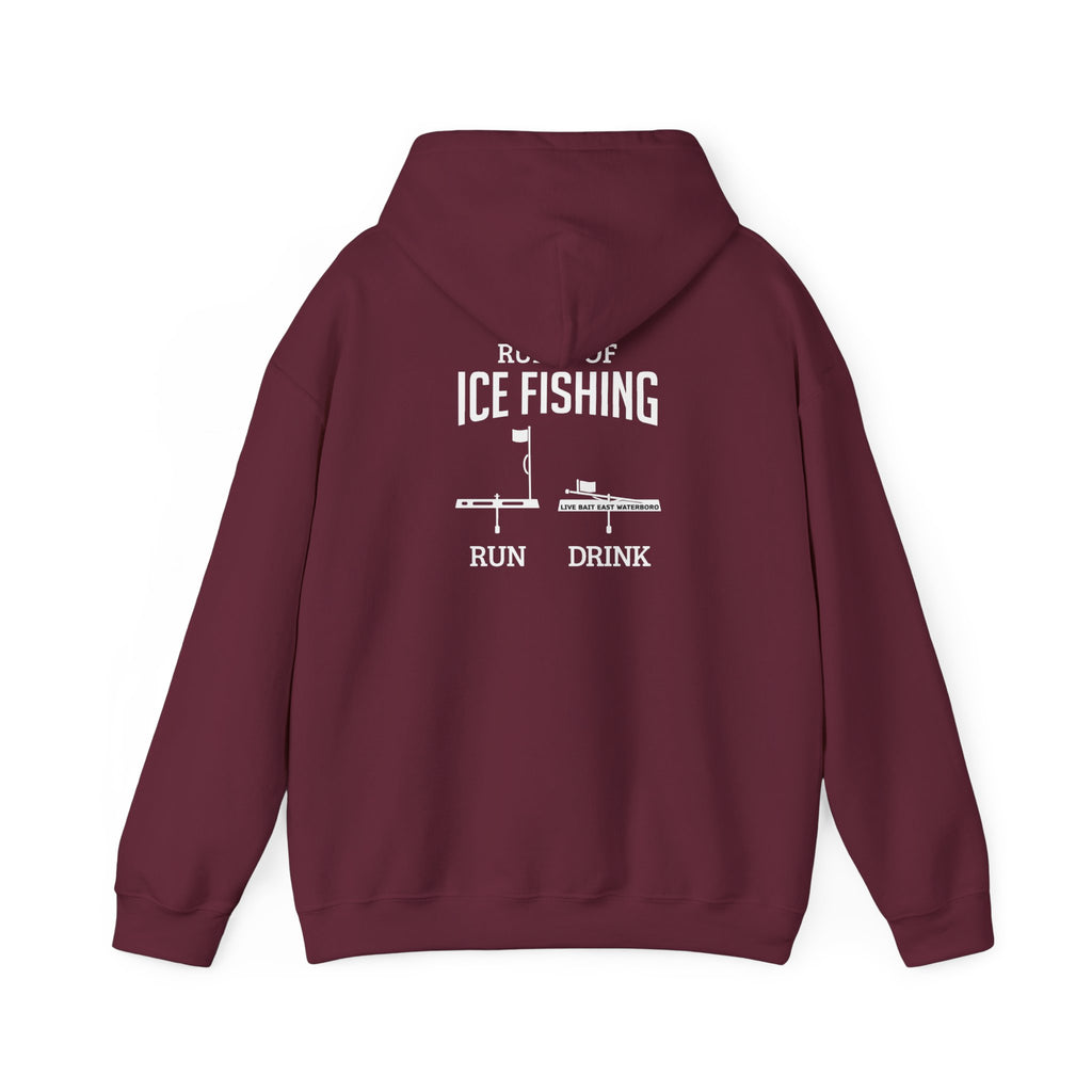Live Bait East Waterboro "Rules Of Ice Fishing"