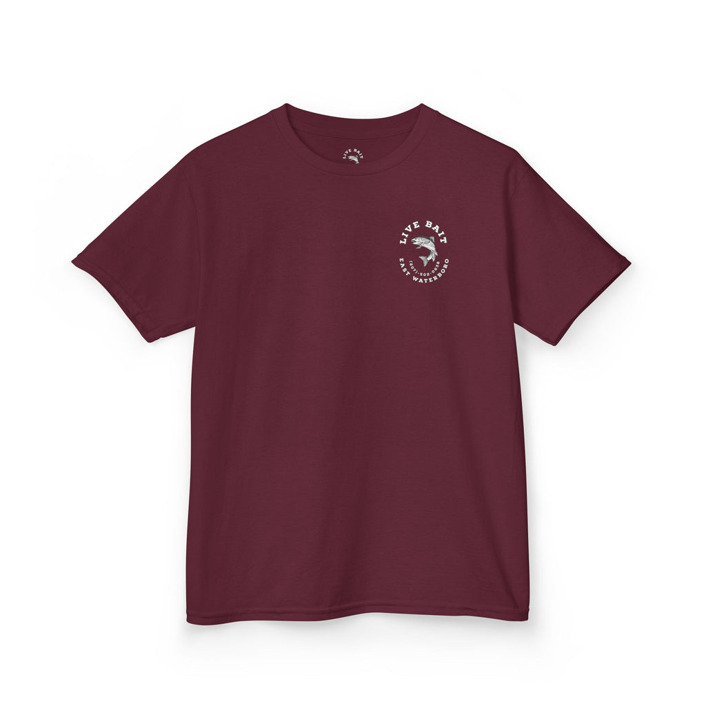 YOUTH Live Bait East Waterboro Heavy Tee