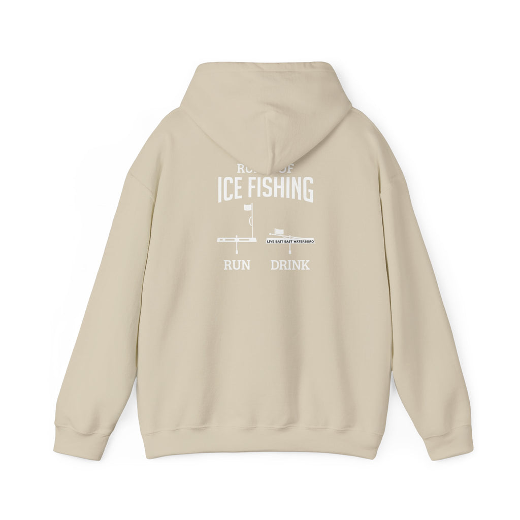 Live Bait East Waterboro "Rules Of Ice Fishing"