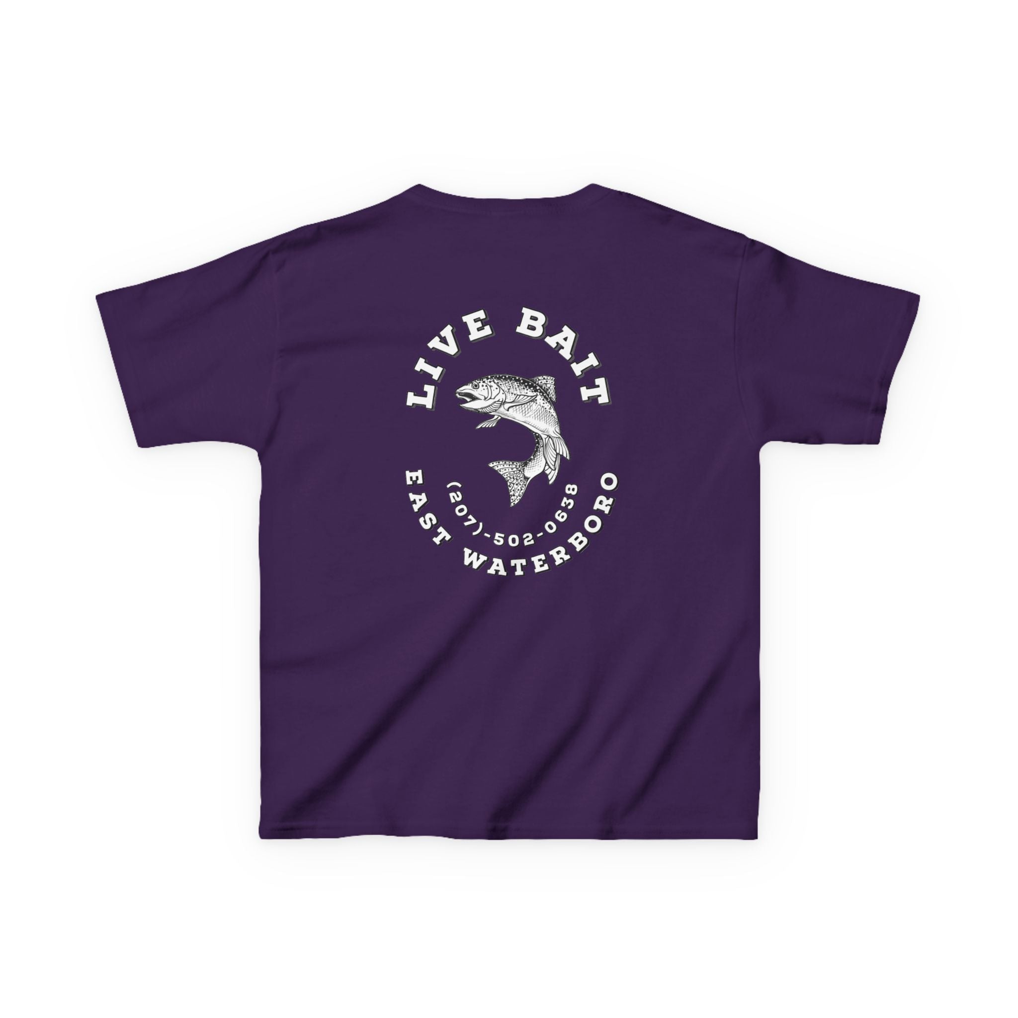 YOUTH Live Bait East Waterboro Heavy Tee
