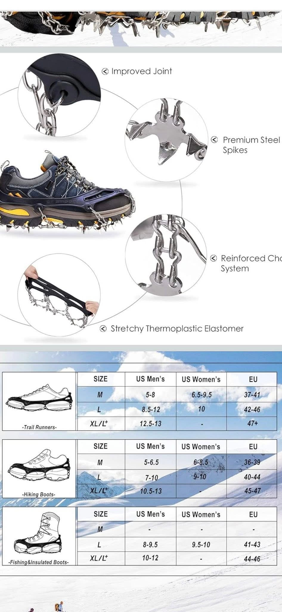 Ice Fishing Cleats