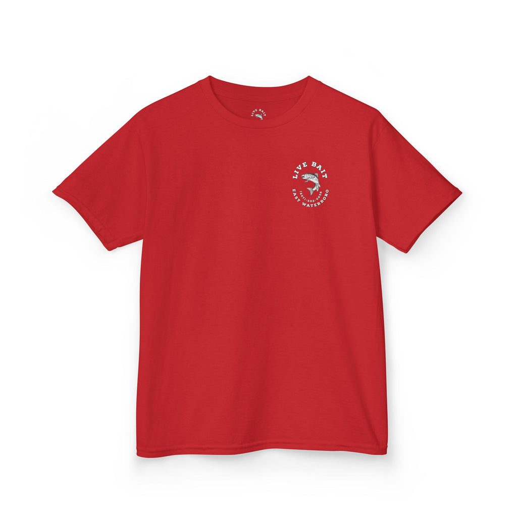 YOUTH Live Bait East Waterboro Heavy Tee