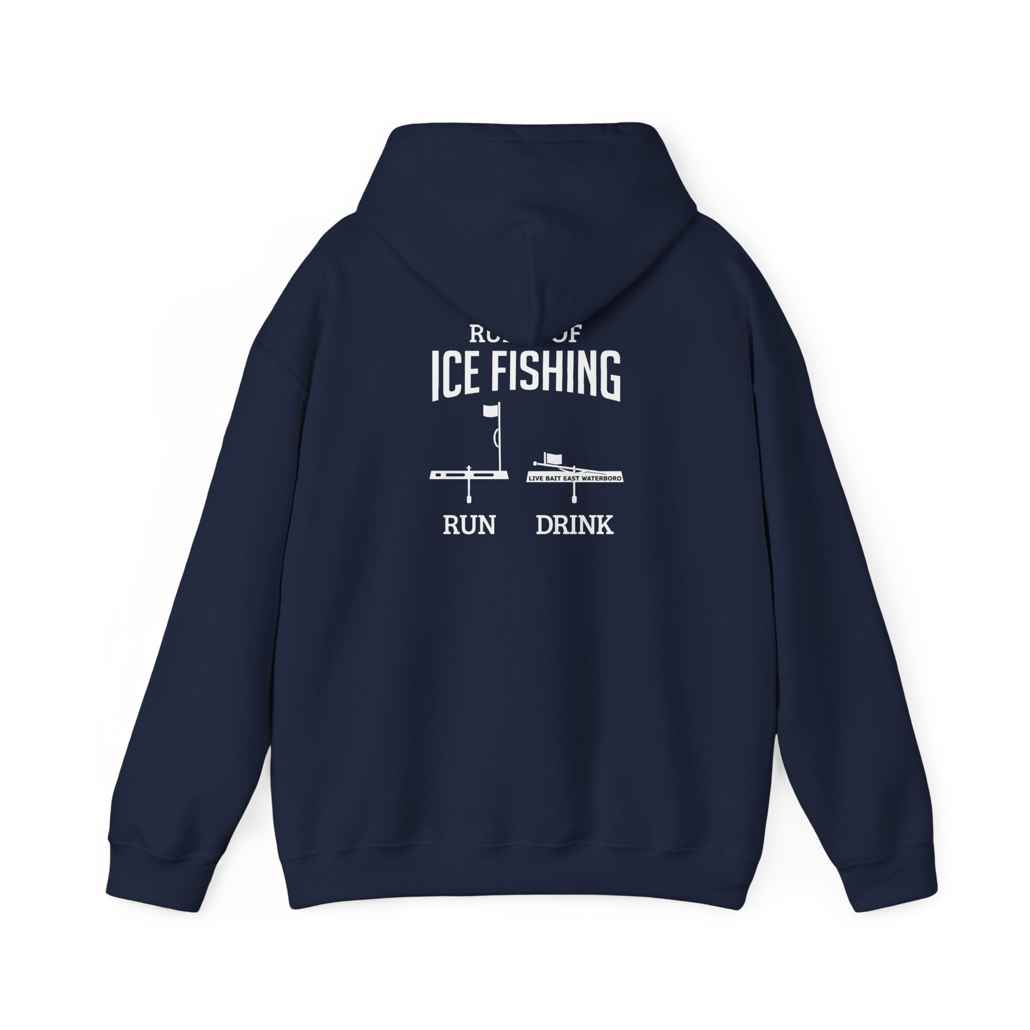 Live Bait East Waterboro "Rules Of Ice Fishing"