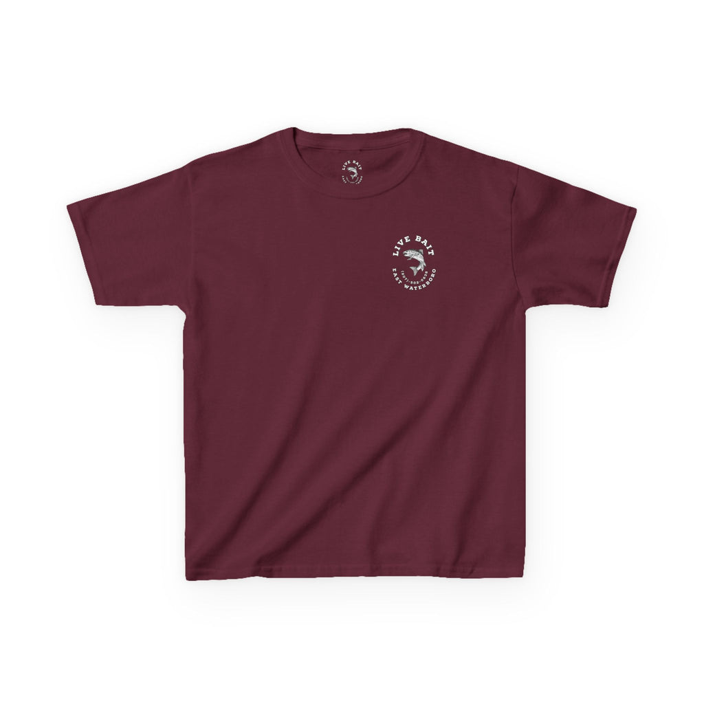 YOUTH Live Bait East Waterboro Heavy Tee