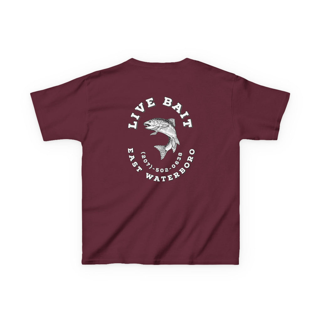 YOUTH Live Bait East Waterboro Heavy Tee