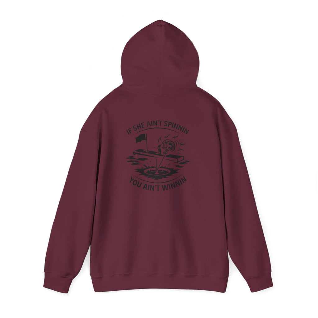 Live Bait East Waterboro “If She Ain’t Spinnin You Ain’t Winnin” Hoodie