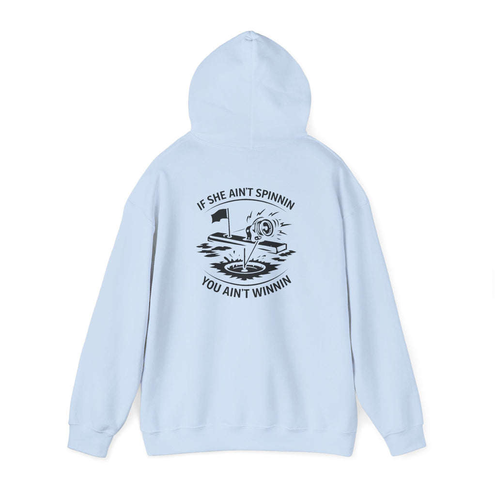 Live Bait East Waterboro “If She Ain’t Spinnin You Ain’t Winnin” Hoodie