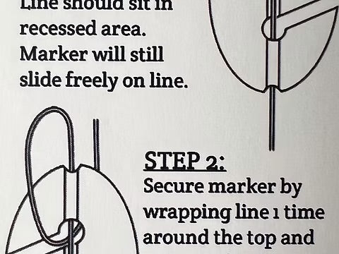 Tip-up Line Markers