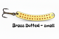 Harry Lure Brass Dotted (Small)